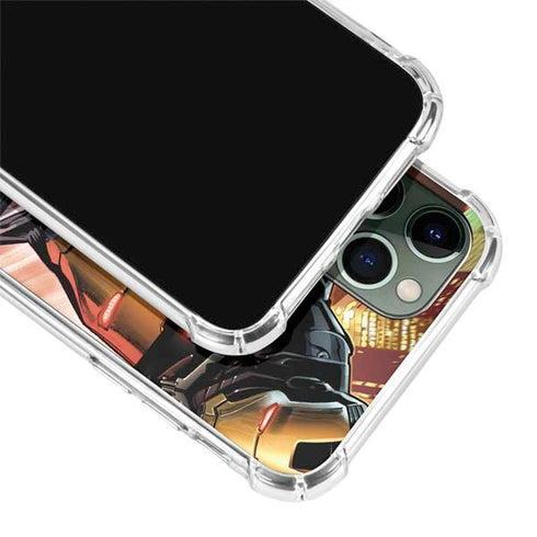 Marvel Iron Man Three Panel iPhone 11 Pro Max Clear Case