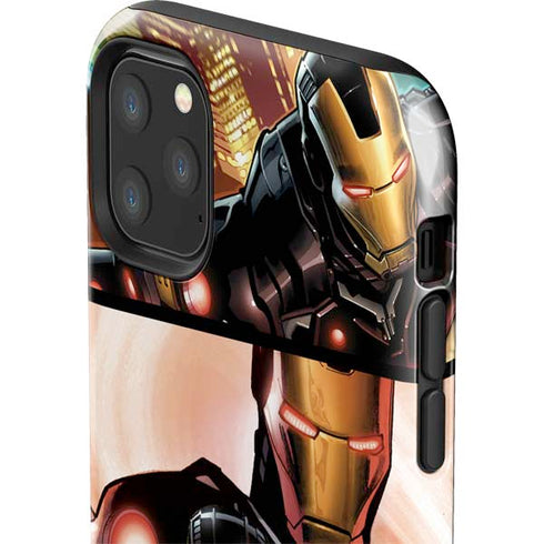 Marvel Iron Man Three Panel iPhone 11 Pro Max Impact Case