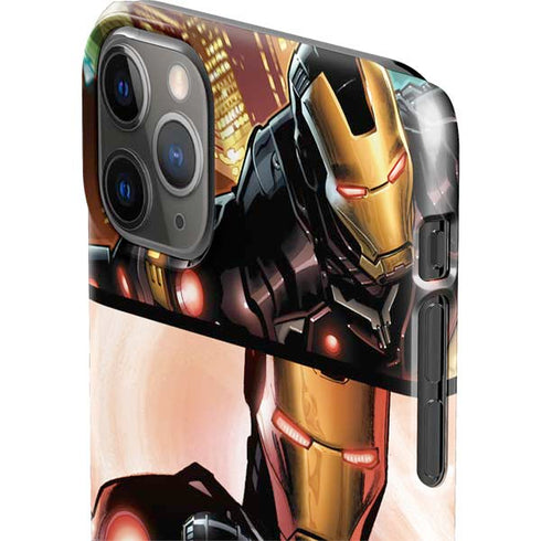 Marvel Iron Man Three Panel iPhone 11 Pro Max Lite Case