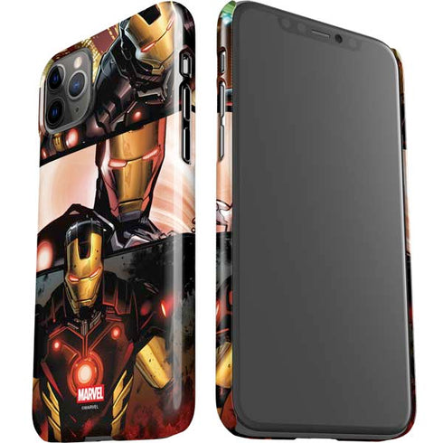 Marvel Iron Man Three Panel iPhone 11 Pro Max Lite Case