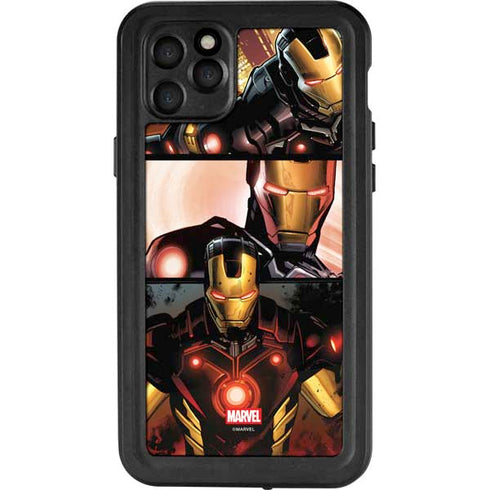 Marvel Iron Man Three Panel iPhone 11 Pro Max Waterproof Case