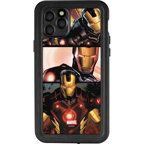 Marvel Iron Man Three Panel iPhone 11 Pro Waterproof Case