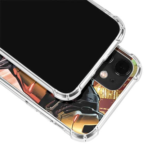 Marvel Iron Man Three Panel iPhone 12 Clear Case