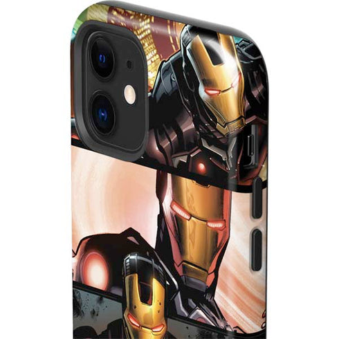 Marvel Iron Man Three Panel iPhone 12 Impact Case