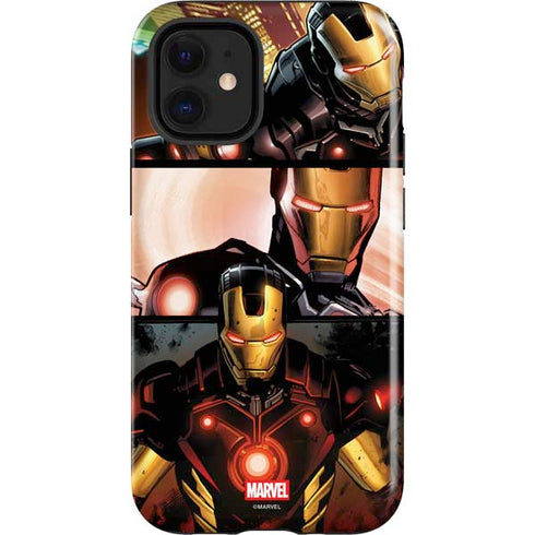 Marvel Iron Man Three Panel iPhone 12 Mini Impact Case