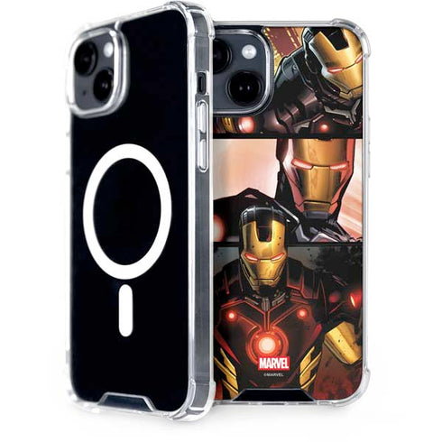Marvel Iron Man Three Panel iPhone 13 MagSafe Case
