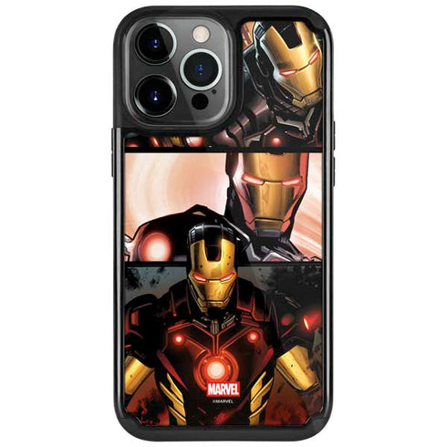 Marvel Iron Man Three Panel iPhone Cases