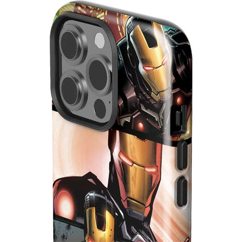 Marvel Iron Man Three Panel iPhone 13 Pro Impact Case