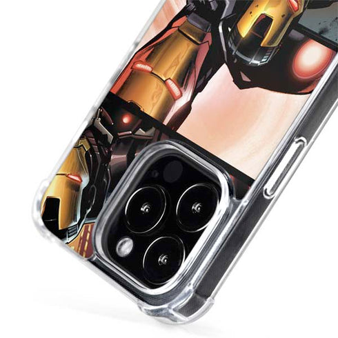 Marvel Iron Man Three Panel iPhone 13 Pro MagSafe Case