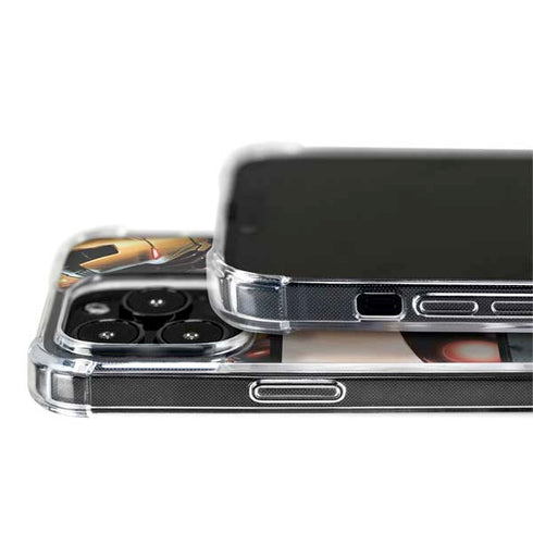 Marvel Iron Man Three Panel iPhone 14 Pro MagSafe Case
