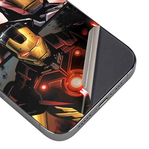 Marvel Iron Man Three Panel iPhone 14 Pro Max Skin