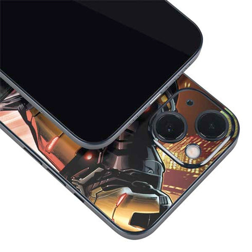 Marvel Iron Man Three Panel iPhone 15 Plus Skin