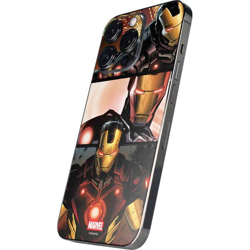 Marvel Iron Man Three Panel iPhone 15 Pro Skin