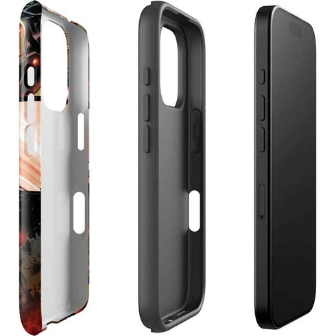 Marvel Iron Man Three Panel iPhone 16 Pro Max Impact Case
