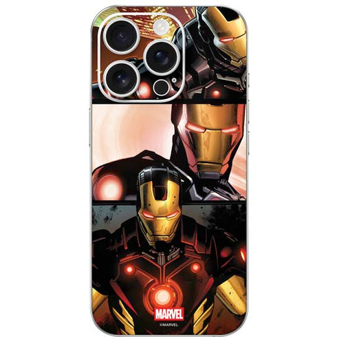 Marvel Iron Man Three Panel iPhone 16 Pro Skin