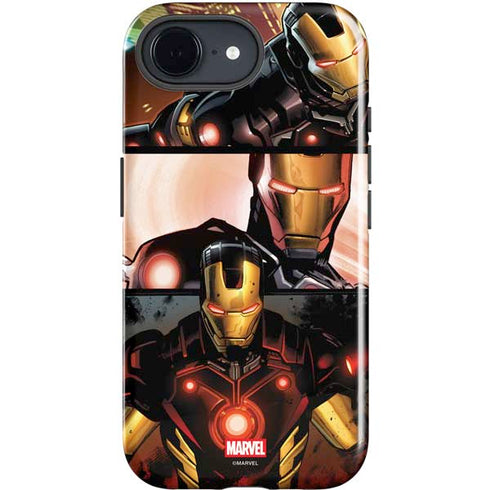 Marvel Iron Man Three Panel iPhone 16e Impact Case