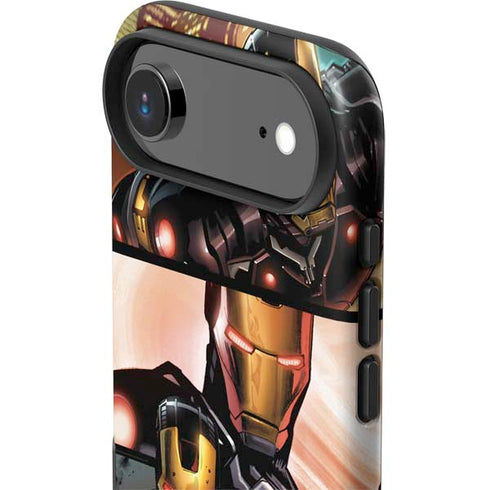 Marvel Iron Man Three Panel iPhone 17 Air Impact Case