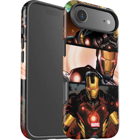 Marvel Iron Man Three Panel iPhone 17 Air Impact Case