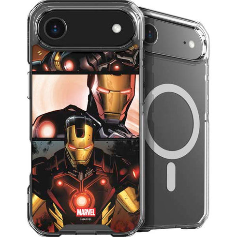 Marvel Iron Man Three Panel iPhone 17 Air MagSafe Case