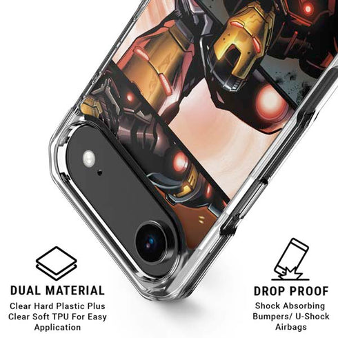 Marvel Iron Man Three Panel iPhone 17 Air MagSafe Case