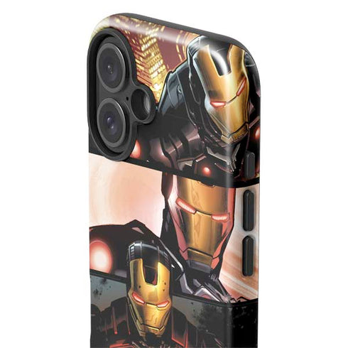 Marvel Iron Man Three Panel iPhone 17 Impact Case