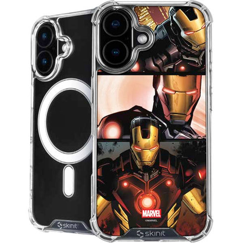 Marvel Iron Man Three Panel iPhone 17 MagSafe Case