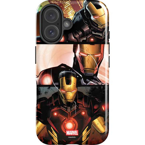 Marvel Iron Man Three Panel iPhone 17 Magsafe Impact Case