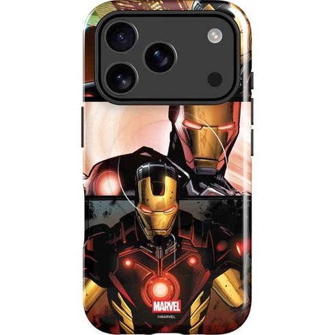 Marvel Iron Man Three Panel iPhone 17 Pro Magsafe Impact Case