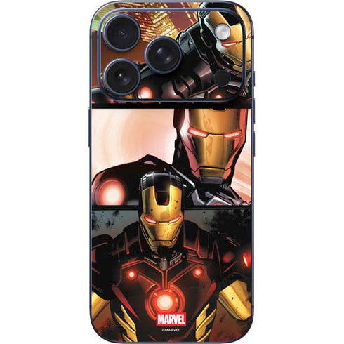 Marvel Iron Man Three Panel iPhone 17 Pro Skin