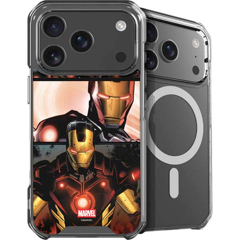 Marvel Iron Man Three Panel iPhone 18 Pro Max MagSafe Case
