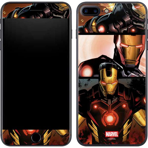 Marvel Iron Man Three Panel iPhone 7 Plus Skin