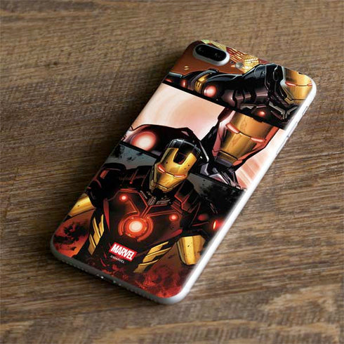 Marvel Iron Man Three Panel iPhone 7 Plus Skin
