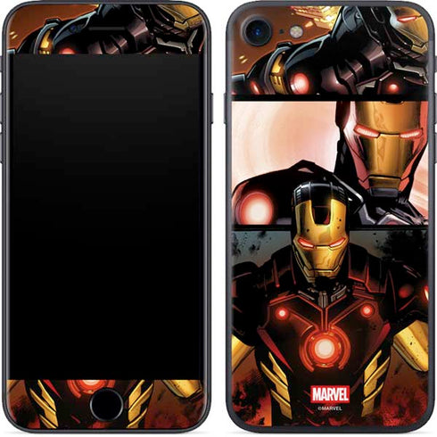 Marvel Iron Man Three Panel iPhone 7 Skin