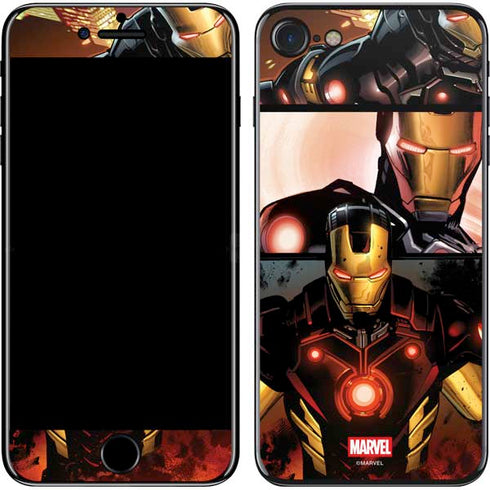 Marvel Iron Man Three Panel iPhone SE (2nd & 3rd Gen) Skin