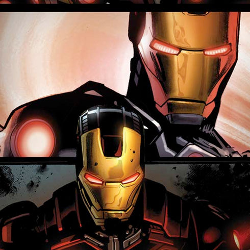 Marvel Iron Man Three Panel iPhone X Skin