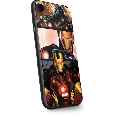 Marvel Iron Man Three Panel iPhone XR Skin