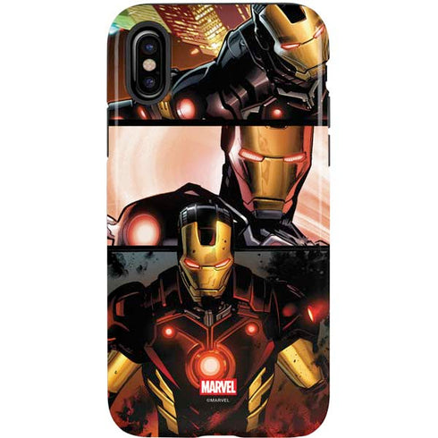 Marvel Iron Man Three Panel iPhone XS Pro Case