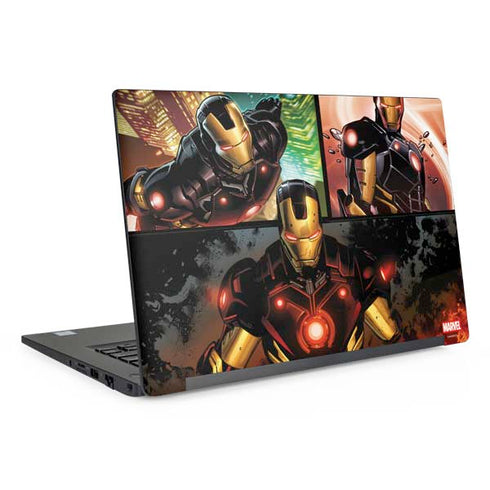 Marvel Iron Man Three Panel Dell Latitude Skin