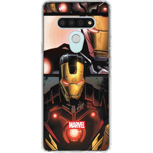 Marvel Iron Man Three Panel LG Stylo 6 Clear Case