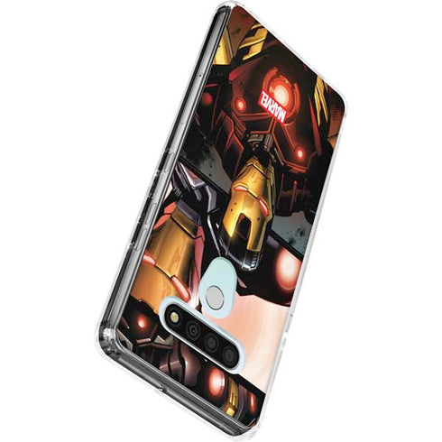 Marvel Iron Man Three Panel LG Stylo 6 Clear Case