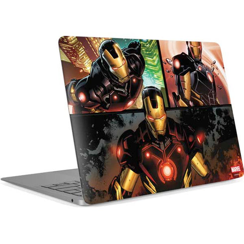 Marvel Iron Man Three Panel Apple MacBook Air Skin
