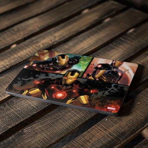 Marvel Iron Man Three Panel Apple MacBook Air Skin