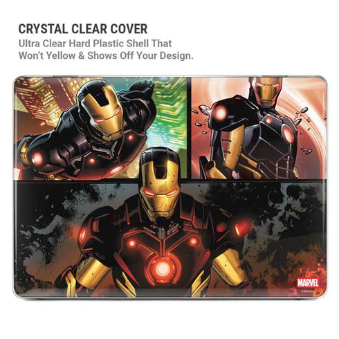 Marvel Iron Man Three Panel MacBook Air 15in (2023-2025) Case plus Skin