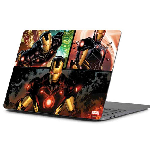 Marvel Iron Man Three Panel Apple MacBook Pro 13-inch Skin
