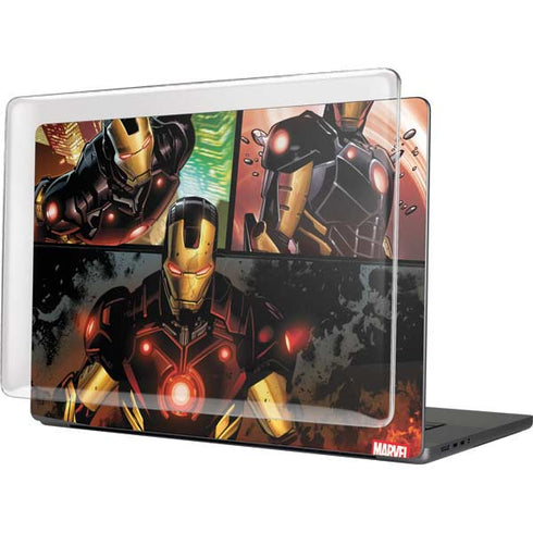 Marvel Iron Man Three Panel MacBook Pro 16in (2021-25) Case plus Skin