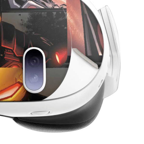 Marvel Iron Man Three Panel Meta Quest 3 Skin