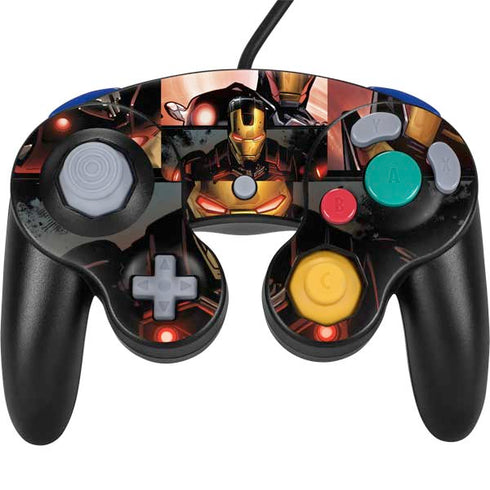 Marvel Iron Man Three Panel Nintendo Skins