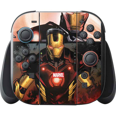 Marvel Iron Man Three Panel Nintendo Switch 2 (2025) with Joy-Con Skin