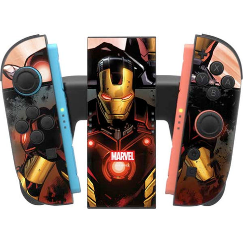 Marvel Iron Man Three Panel Nintendo Switch 2 (2025) Joy-Con Controller Skin