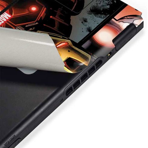 Marvel Iron Man Three Panel Nintendo Switch Bundle Skin